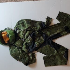 Halo green 2 piece Halloween costume